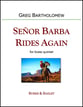 Senor Barba Rides Again P.O.D. cover